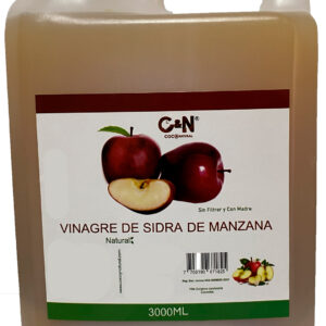 Vinagre de manzana 1 Galon (3 litros)